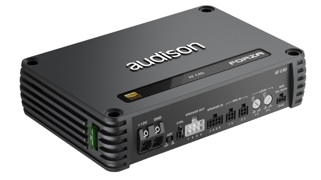 Amplificator auto Audison Forza AF C4D, 4 canale, 600W