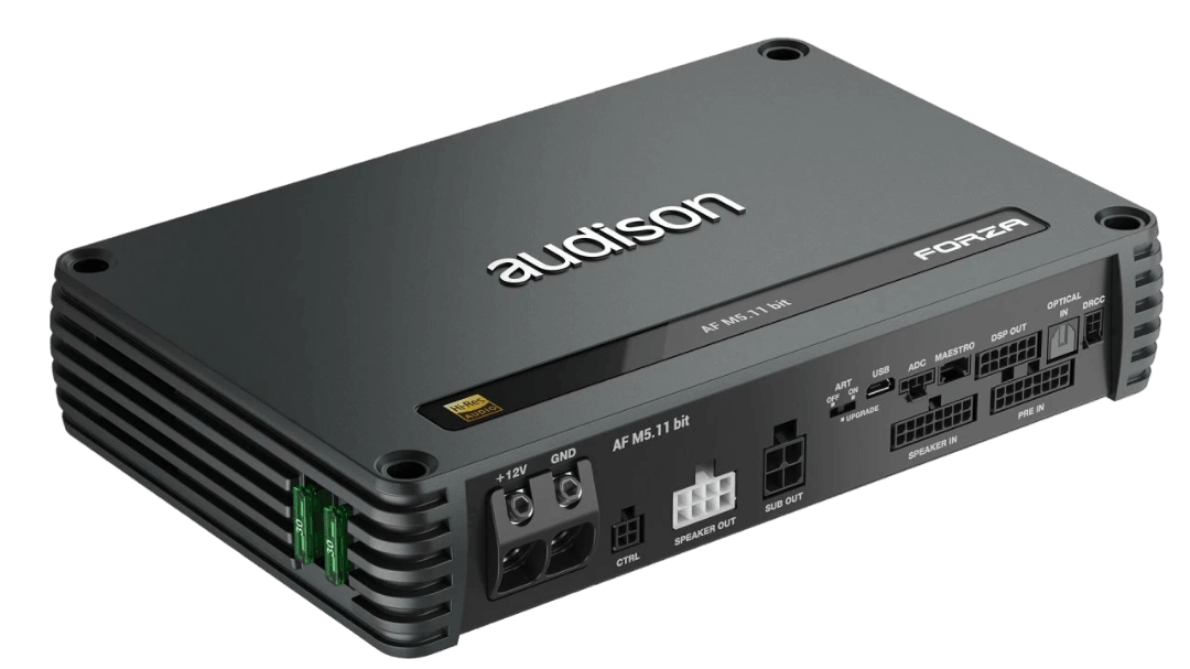 Amplificator auto Audison Forza AF M5.11bit, 5 canale, 1200W