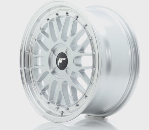 Japan Racing JR23 Gloss Black w/ Machined Lip