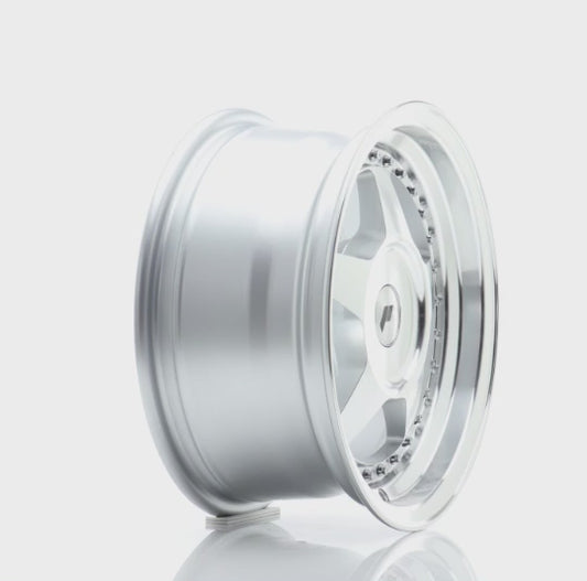 Japan Racing JR6 Silver Machined Face