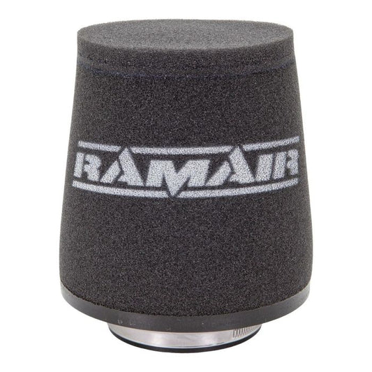 Filtru de aer universal Ramair CC-107 – conic, gât 80mm, cu bază din polimer cauciucat ---