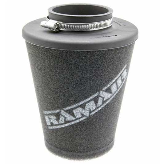 Filtru de aer universal Ramair CC-296-80 – conic, gât 80mm, cu bază din polimer cauciucat