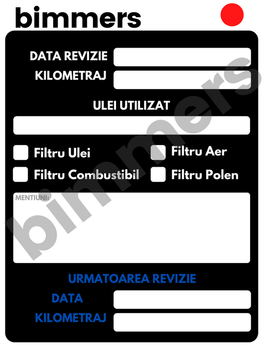 Eticheta revizie bimmers