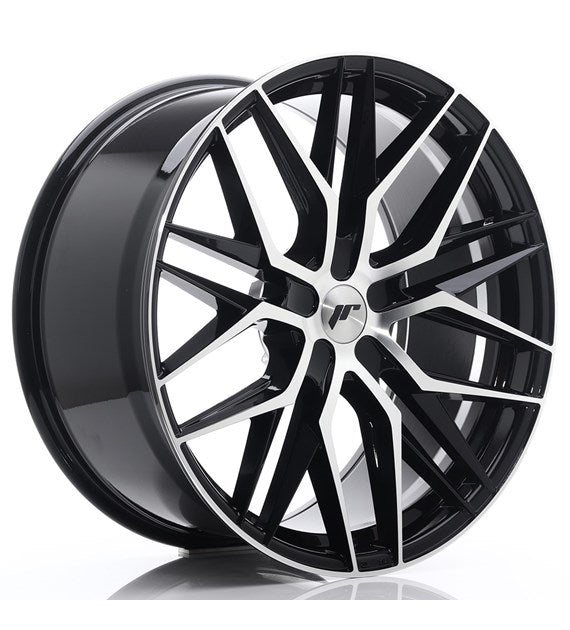 Japan Racing JR28  Gloss Black Machined Face