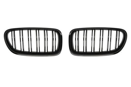 Grila centrala Blic compatibila BMW Negru Lucios (f10)