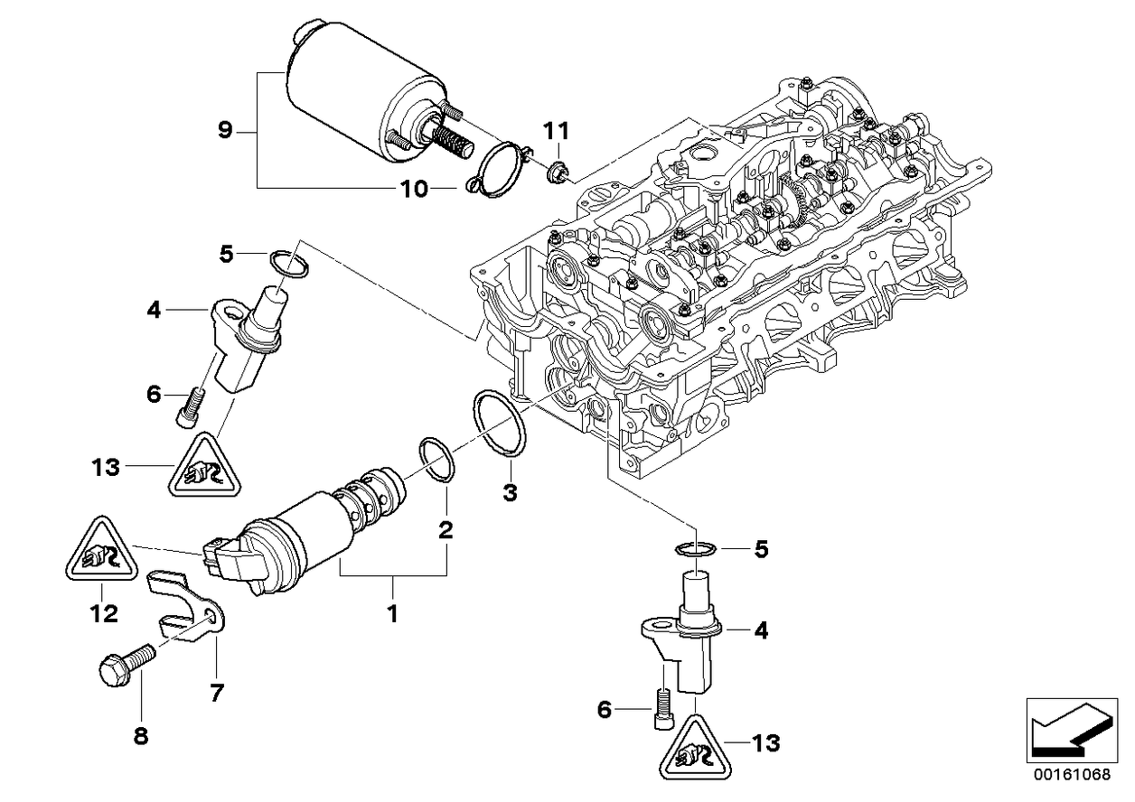 NEL ETANSARE SOLENOID OE BMW  11367546379