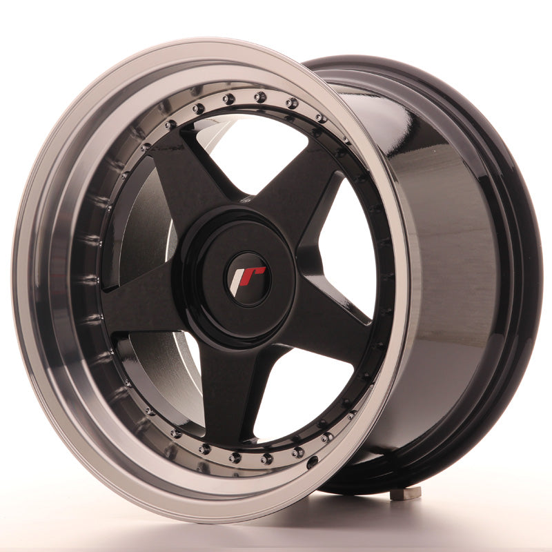 Japan Racing JR6 Blank Glossy Black - Bimmers