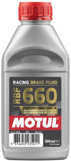 LICHID DE FRANA MOTUL DOT4 RBF 660 FACTORY LINE 0.5L