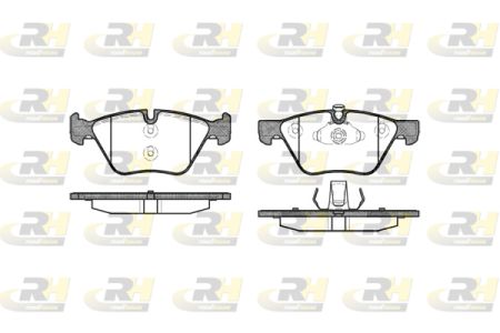 Set placute frana Fata RoadHouse RH 21052.00 655689
