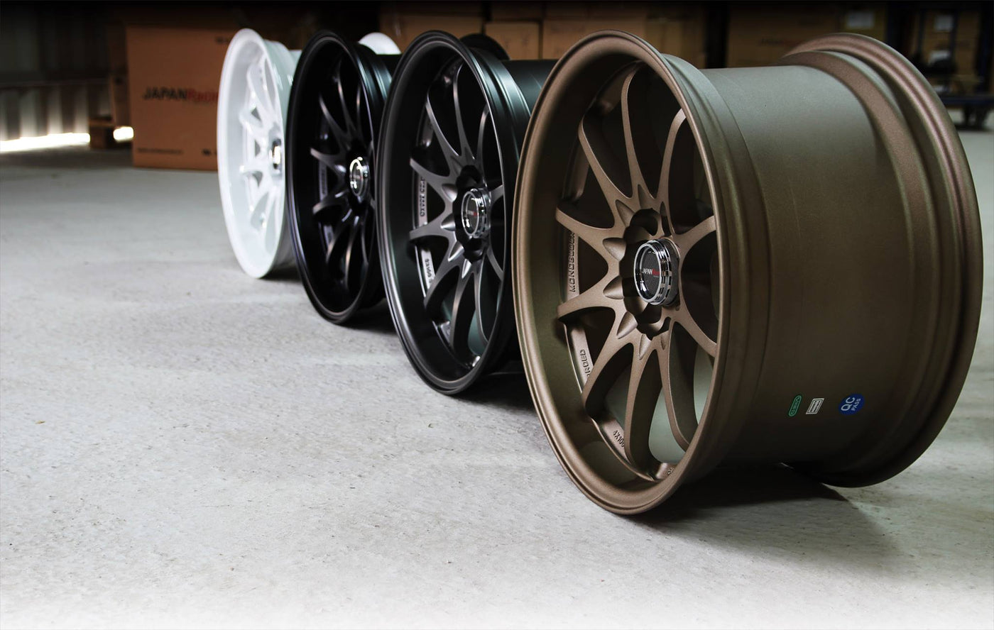 Japan Racing JR5 Blank Hyper Black - Bimmers