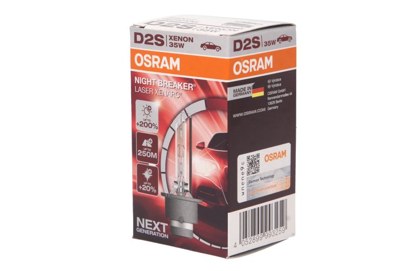 Bec auto xenon, pentru far faza lunga, Osram
