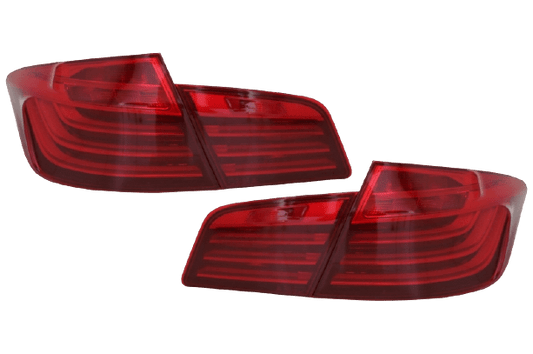 Set Stopuri LED compatibile cu BMW F10 Rosu LCI Design